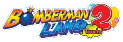 Bomberman Land Touch 2 title screen for Nintendo DS